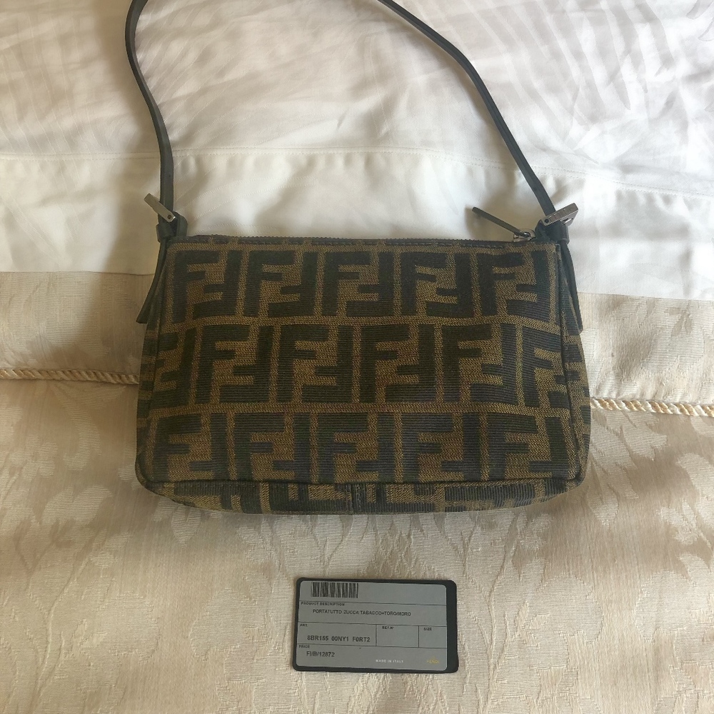 Fendi Zucca Mini Shoulder Bag | PRISTINE CONDITION - Picture 2 of 7